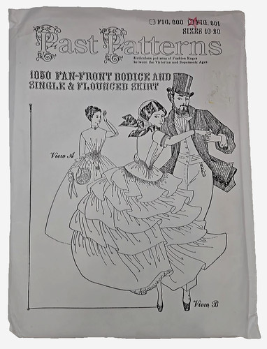 Past patterns 1850 fan front - fan,