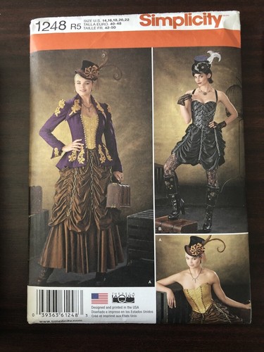 Simplicity 1248 steam punk - simplicity,