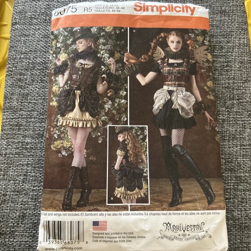 Simplicity 8075 steam punk - steam,